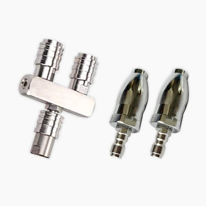 🔥Up to 40% OFF🔥Quick Connect Double Spray Fitting & Rotating Nozzles For High Pressure Washer Gun